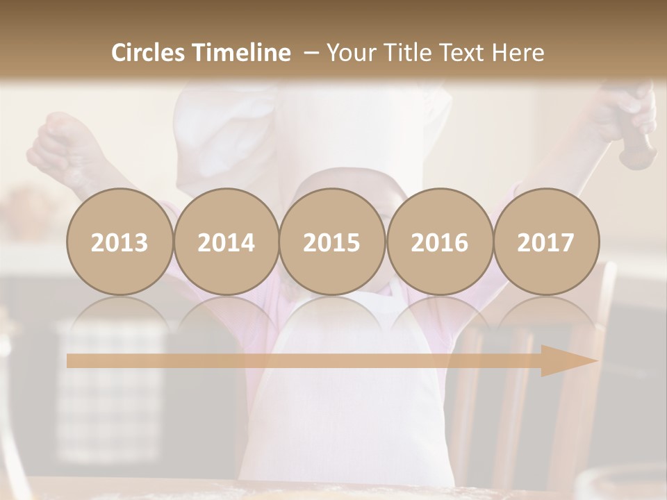 Girl Make Young PowerPoint Template