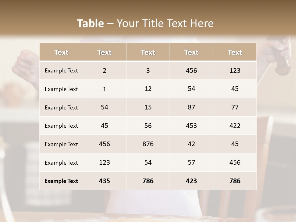 Girl Make Young PowerPoint Template