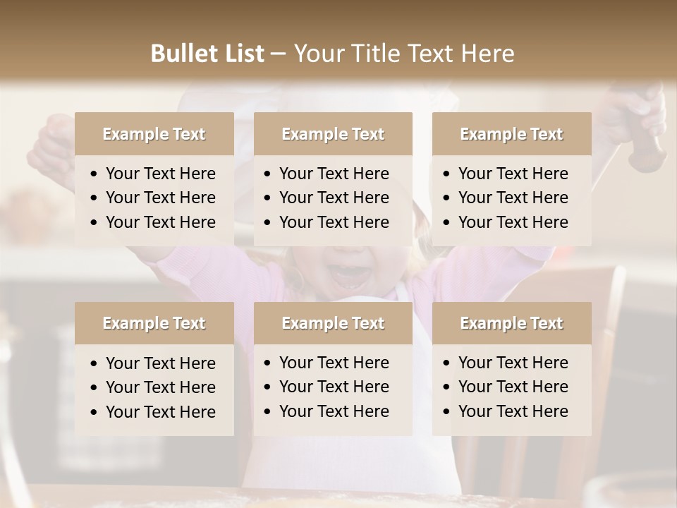 Girl Make Young PowerPoint Template