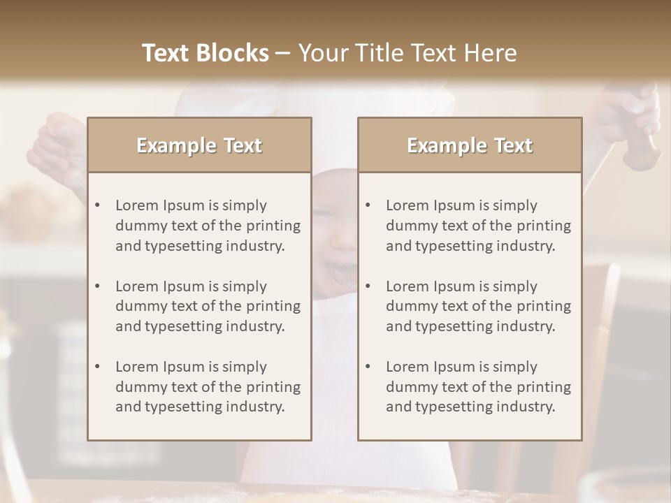 Girl Make Young PowerPoint Template