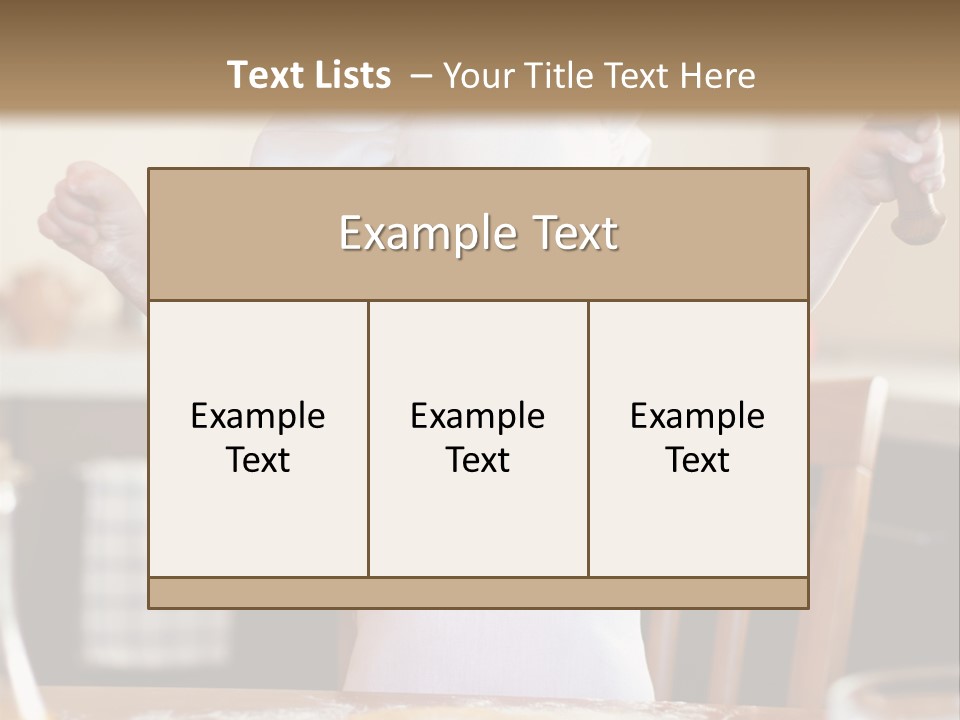 Girl Make Young PowerPoint Template