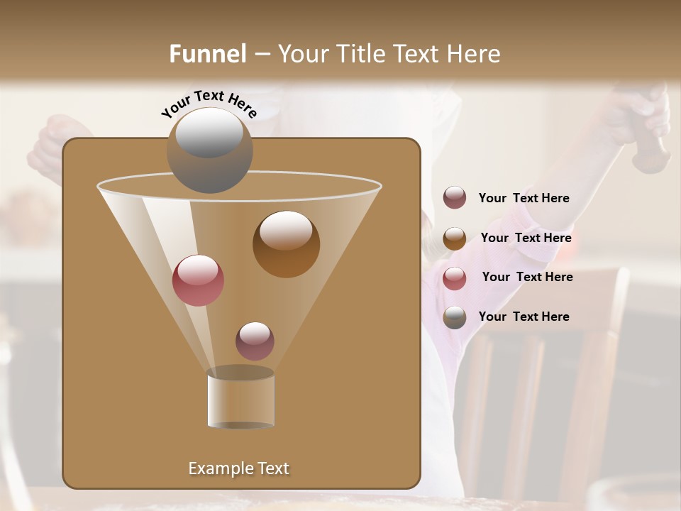 Girl Make Young PowerPoint Template