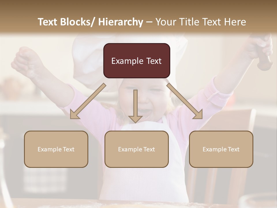 Girl Make Young PowerPoint Template