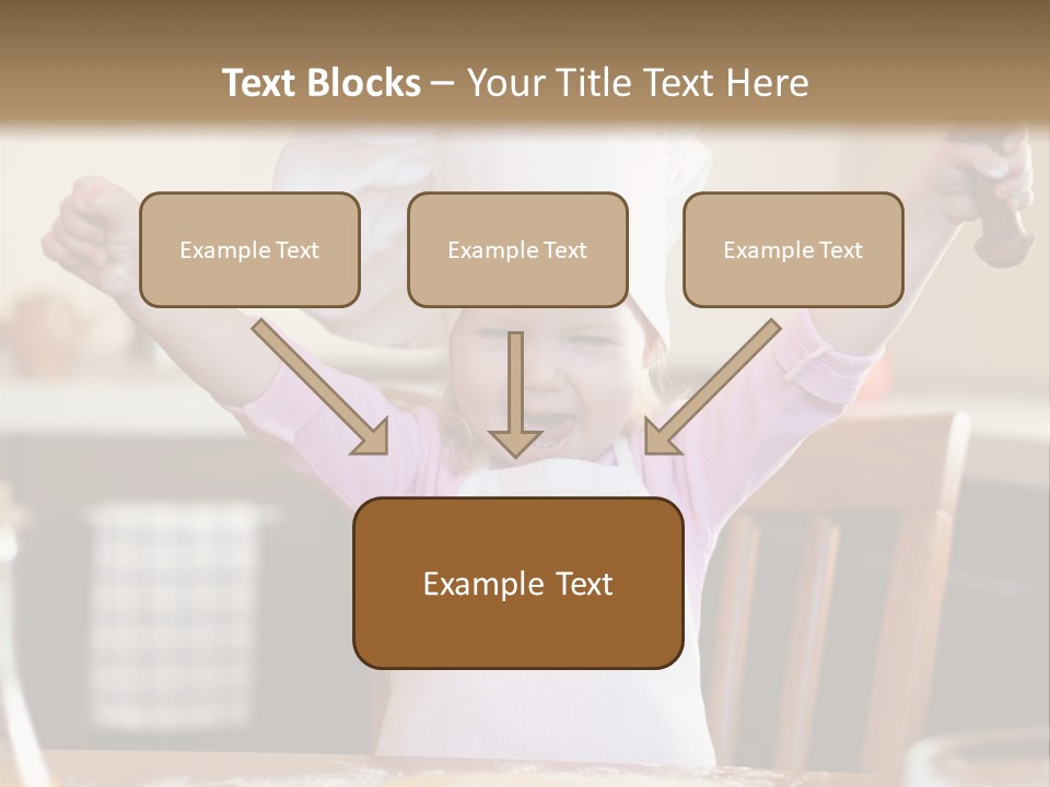 Girl Make Young PowerPoint Template