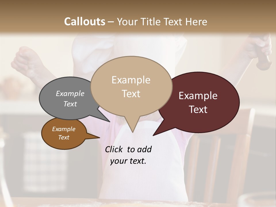 Girl Make Young PowerPoint Template