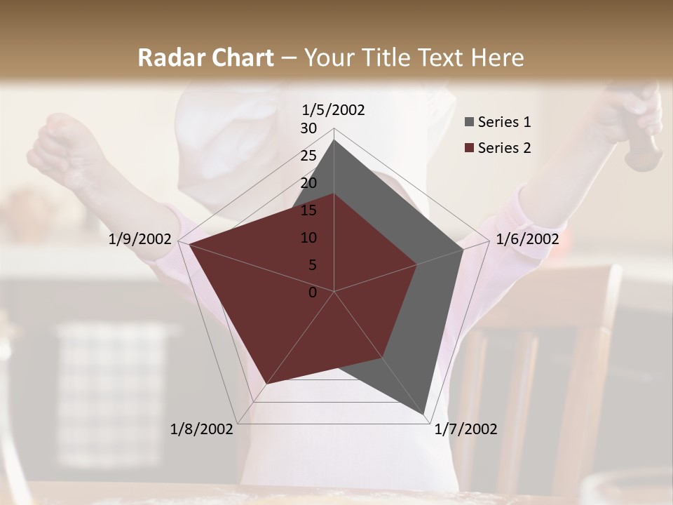 Girl Make Young PowerPoint Template