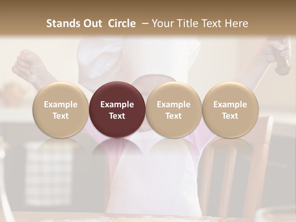 Girl Make Young PowerPoint Template