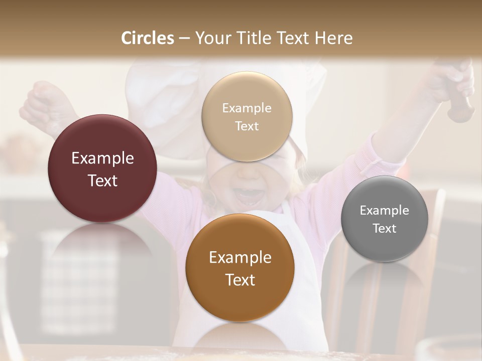 Girl Make Young PowerPoint Template