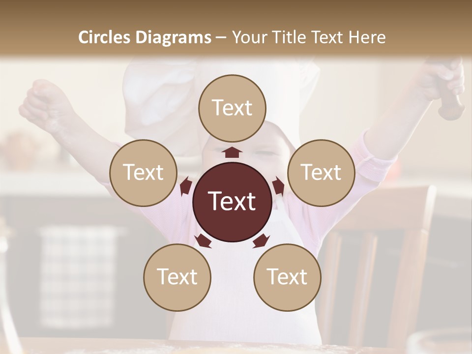 Girl Make Young PowerPoint Template