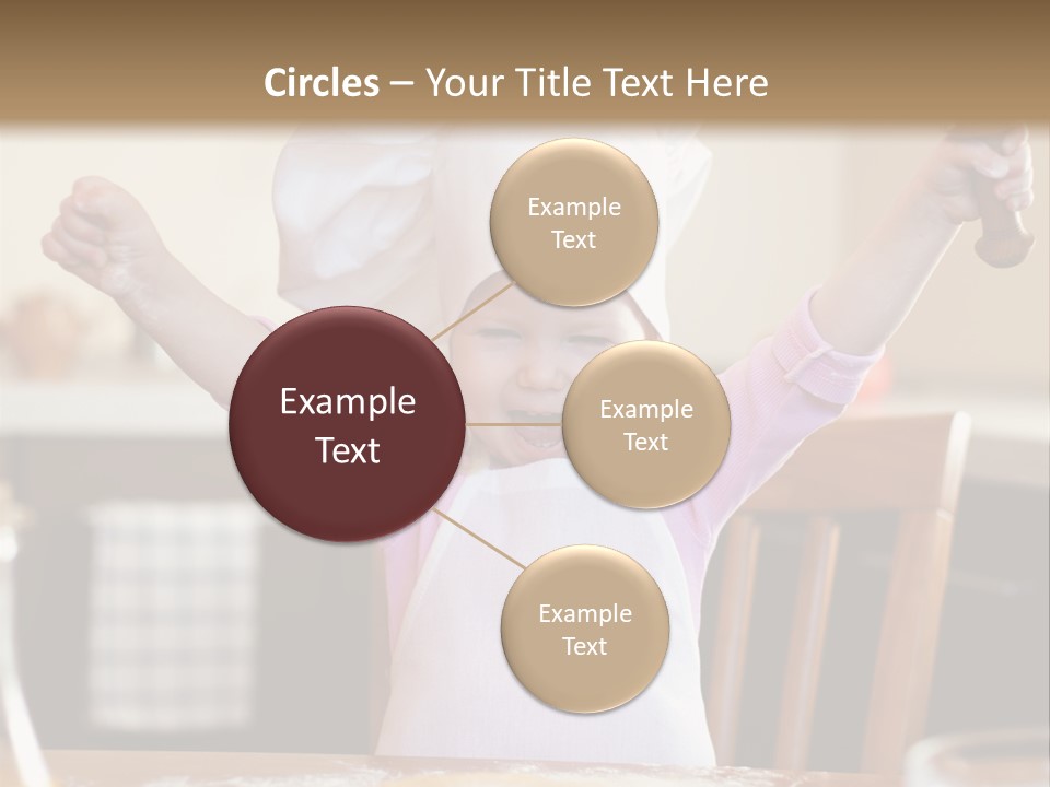 Girl Make Young PowerPoint Template