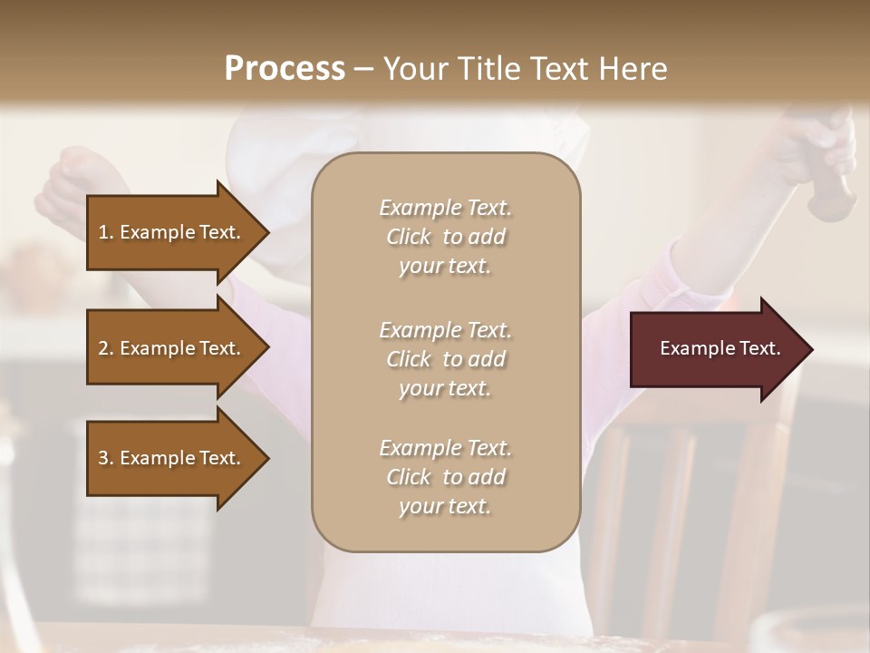 Girl Make Young PowerPoint Template