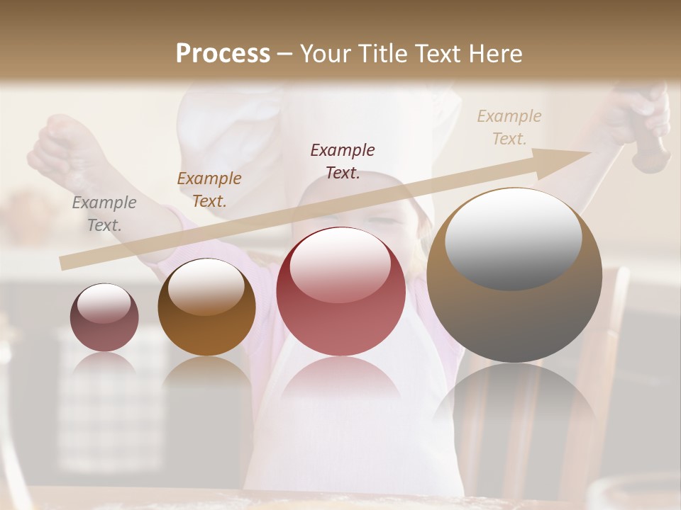 Girl Make Young PowerPoint Template