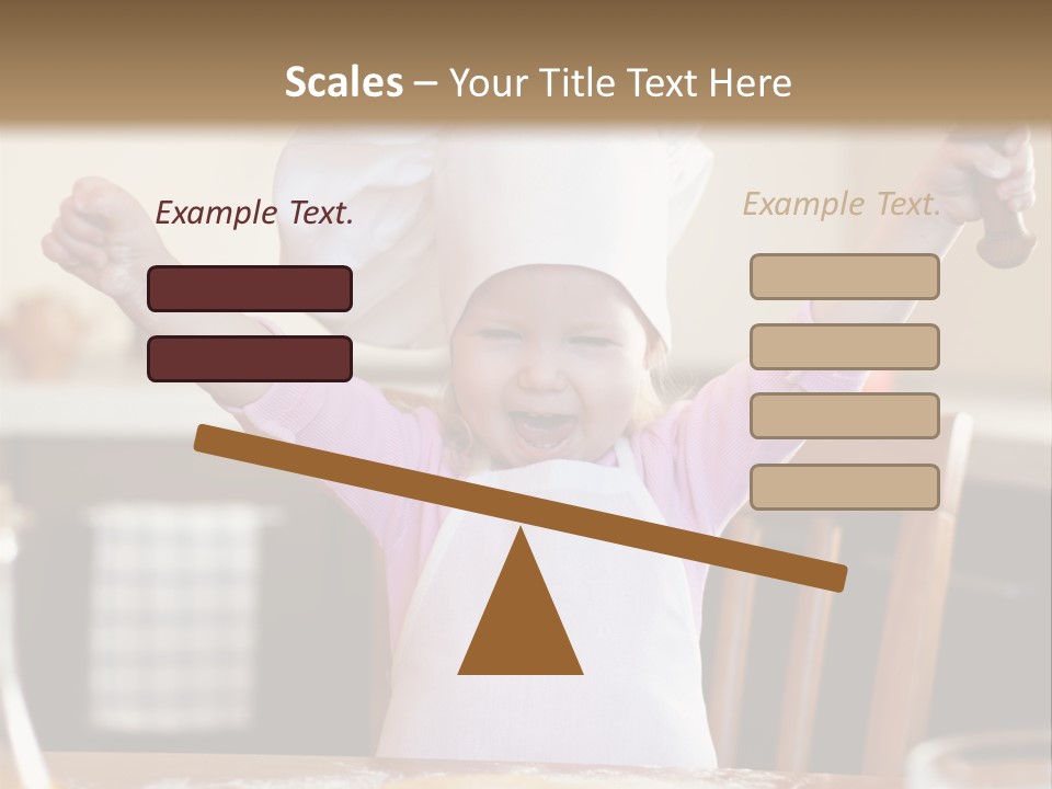 Girl Make Young PowerPoint Template