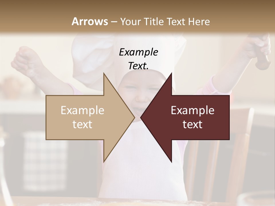 Girl Make Young PowerPoint Template