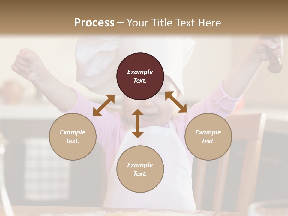 Girl Make Young PowerPoint Template