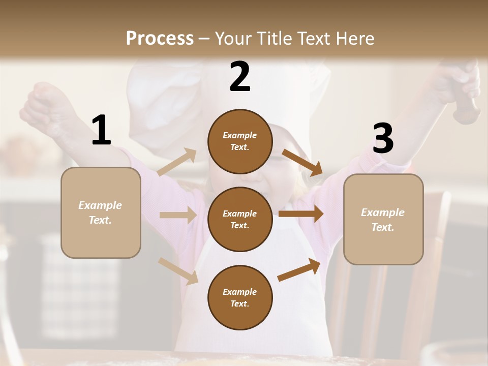 Girl Make Young PowerPoint Template