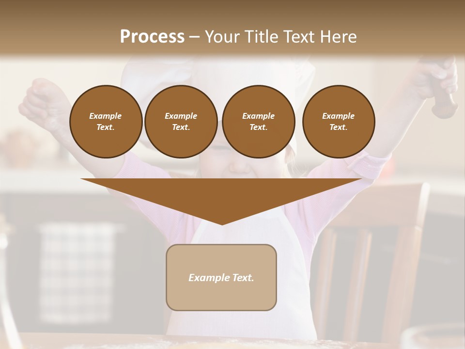 Girl Make Young PowerPoint Template