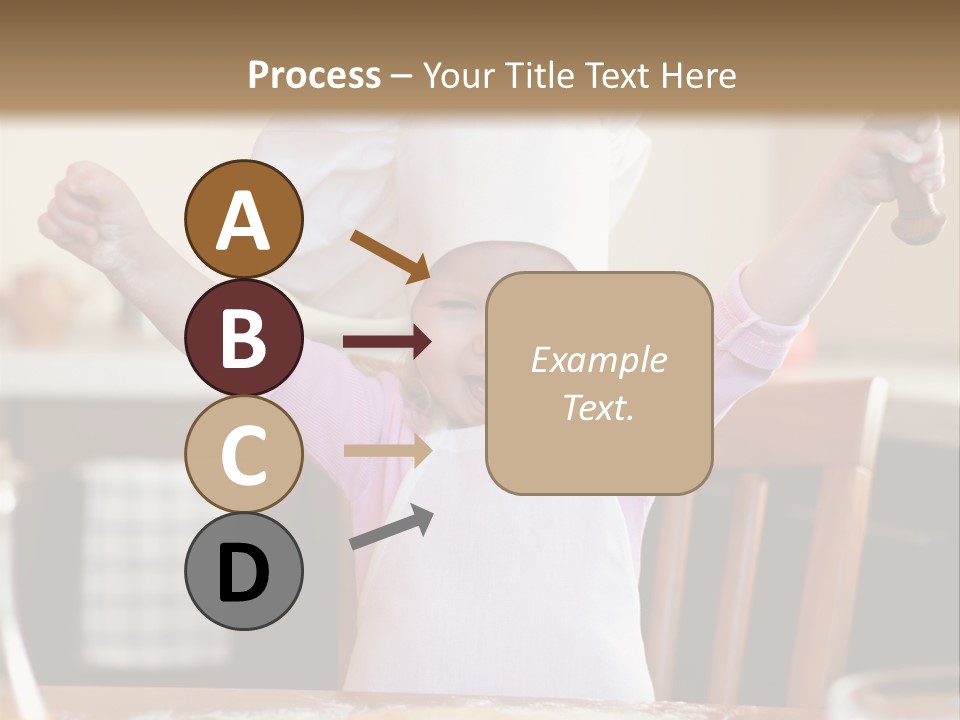 Girl Make Young PowerPoint Template