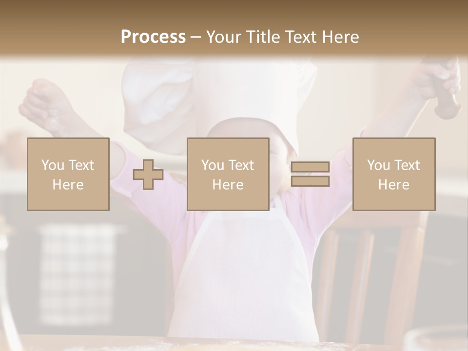 Girl Make Young PowerPoint Template