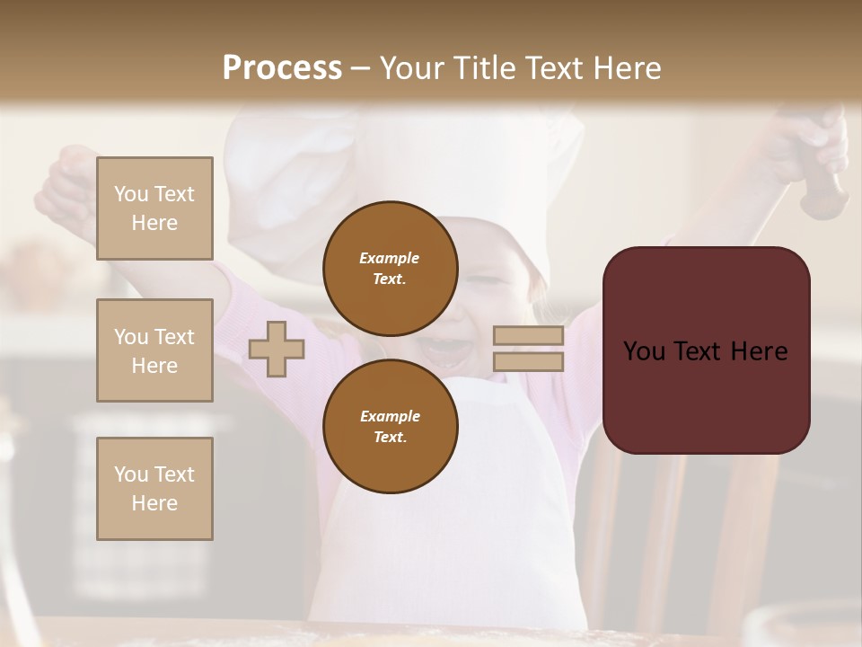 Girl Make Young PowerPoint Template