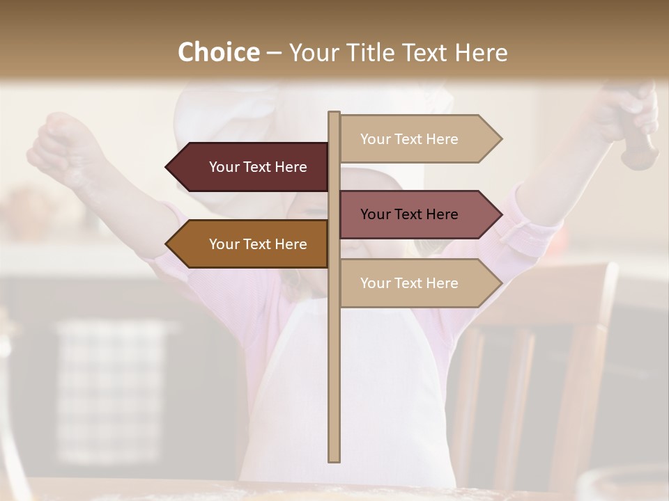 Girl Make Young PowerPoint Template