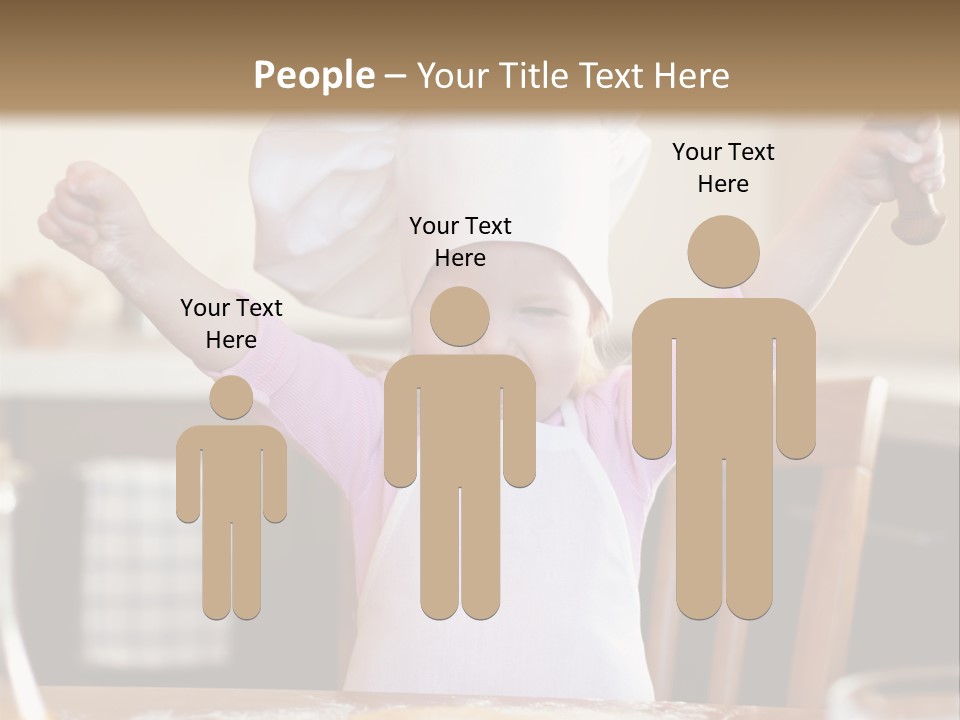 Girl Make Young PowerPoint Template