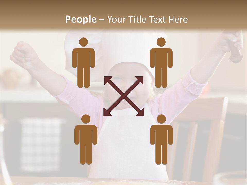 Girl Make Young PowerPoint Template