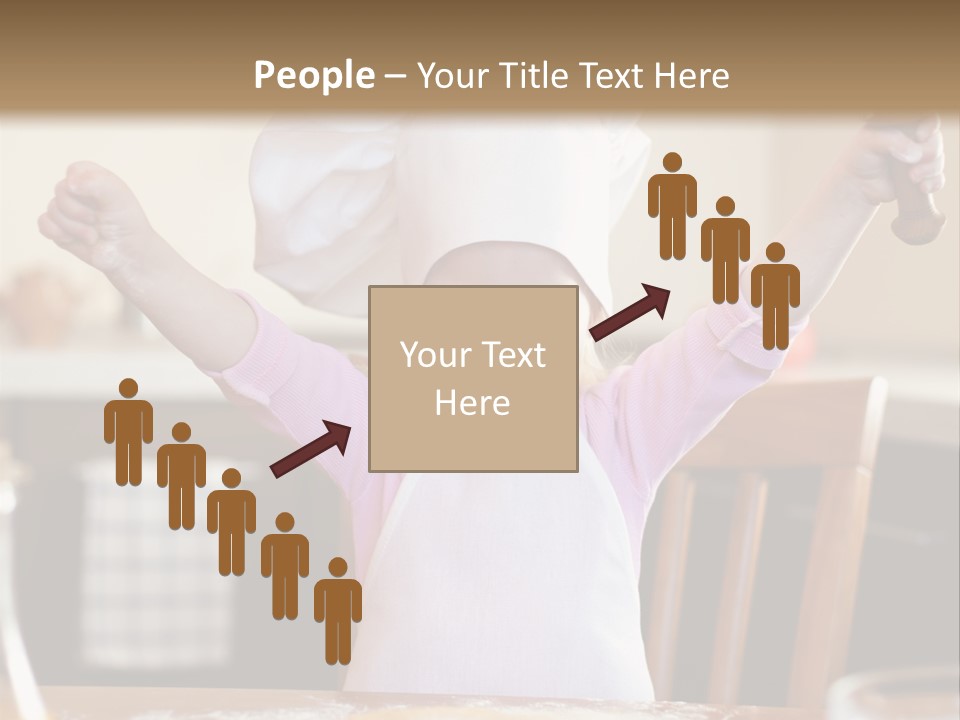 Girl Make Young PowerPoint Template