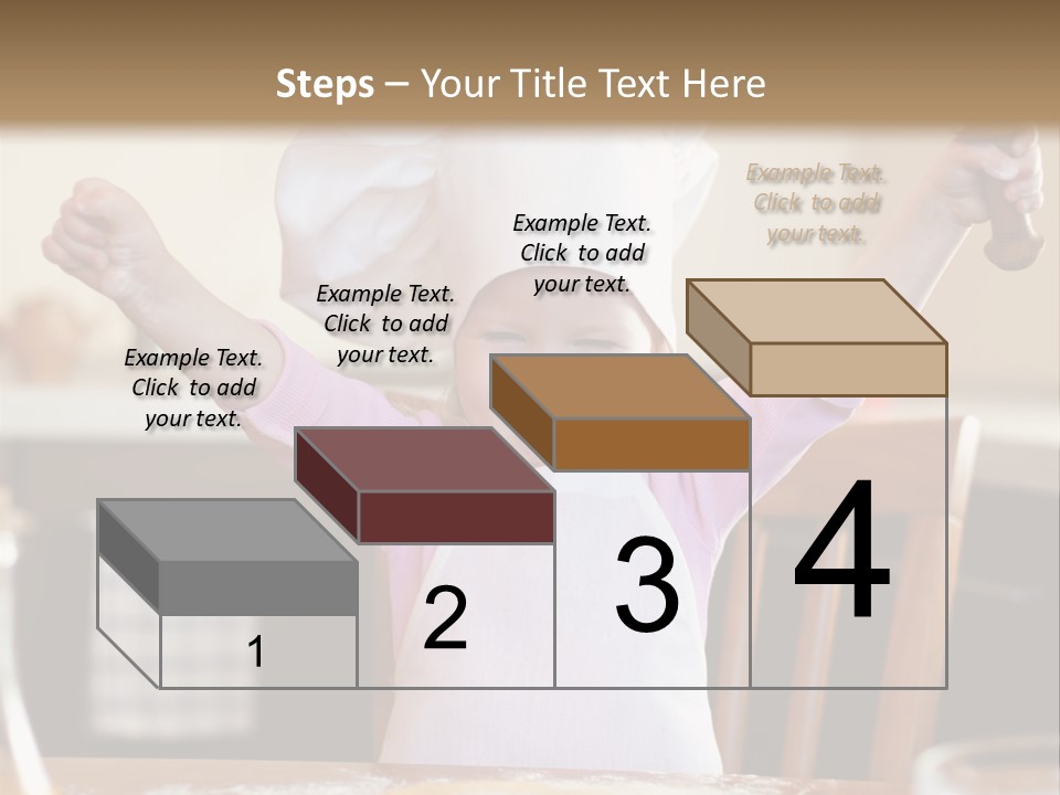 Girl Make Young PowerPoint Template