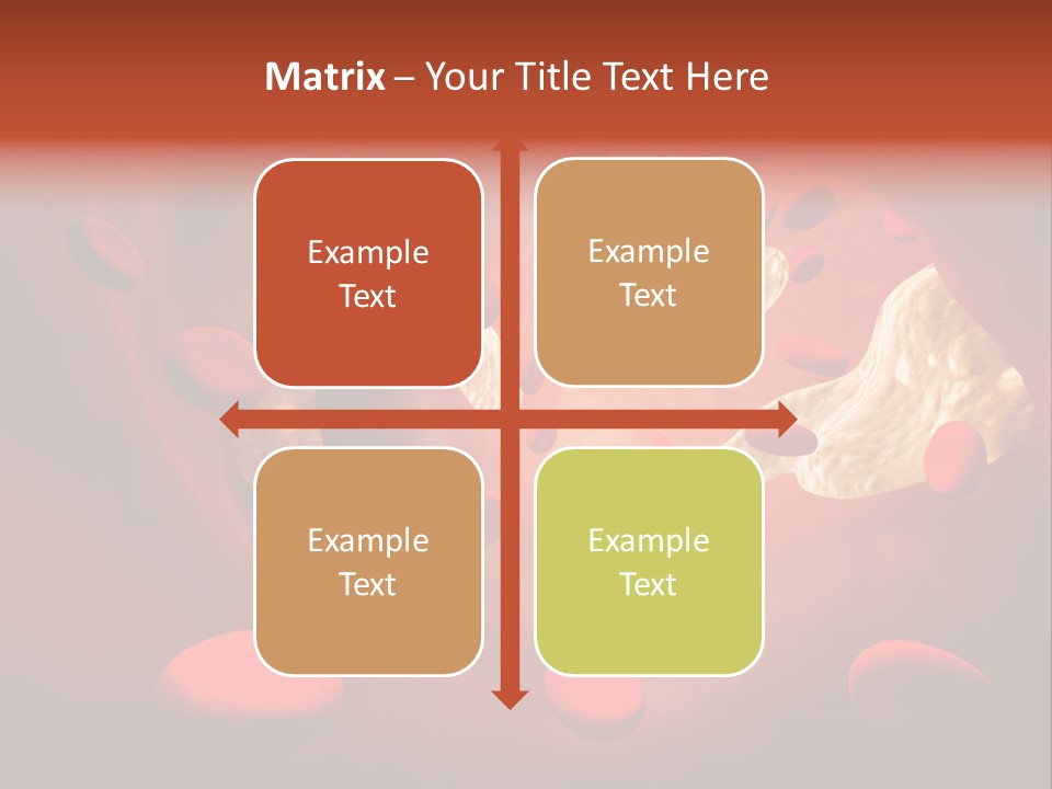 Oxygen Body Erythrocyte PowerPoint Template