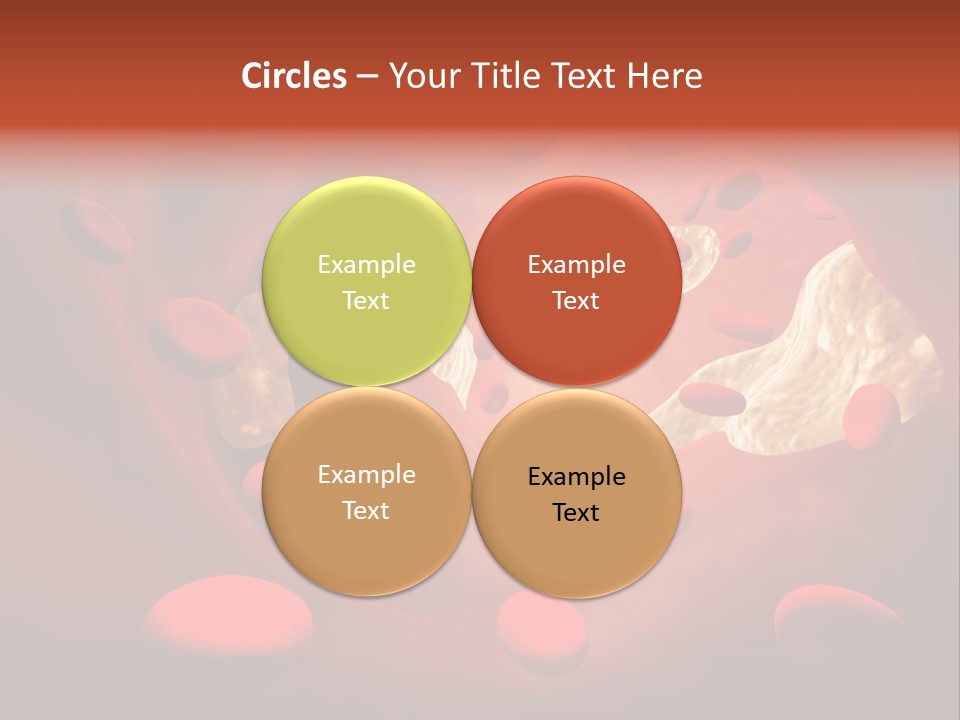 Oxygen Body Erythrocyte PowerPoint Template
