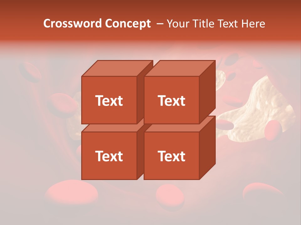 Oxygen Body Erythrocyte PowerPoint Template