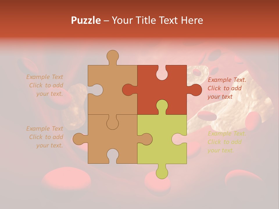 Oxygen Body Erythrocyte PowerPoint Template