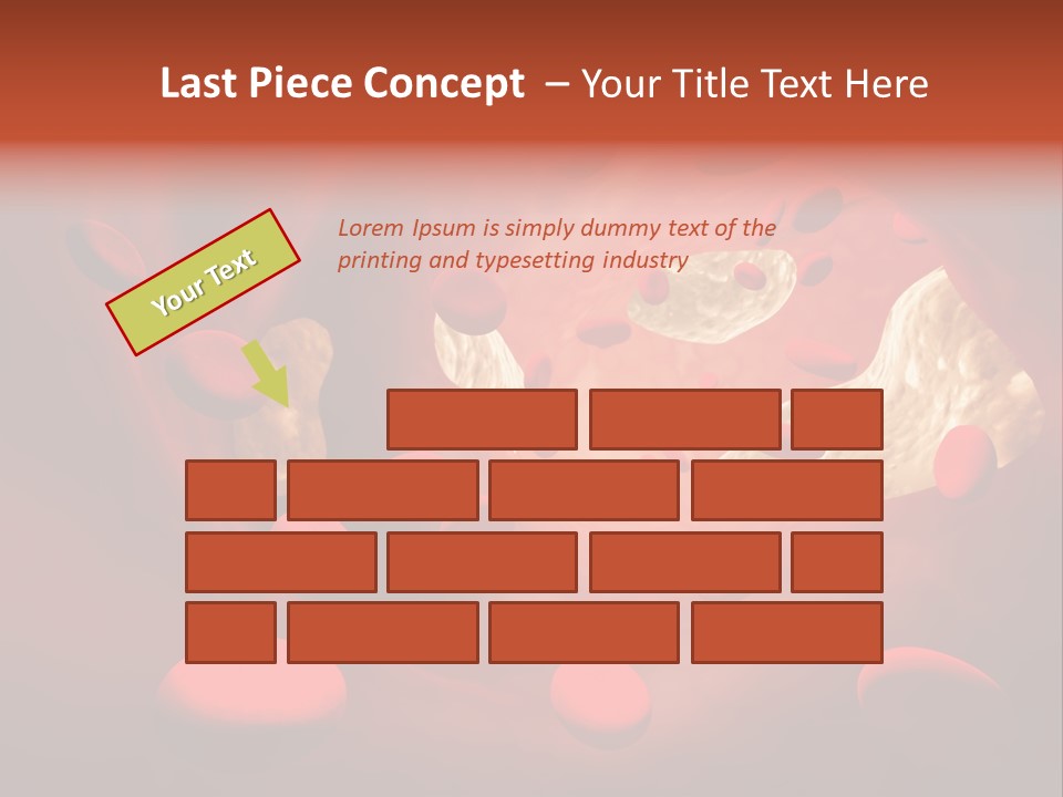Oxygen Body Erythrocyte PowerPoint Template