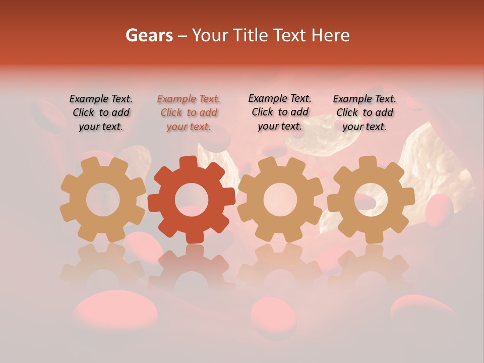 Oxygen Body Erythrocyte PowerPoint Template