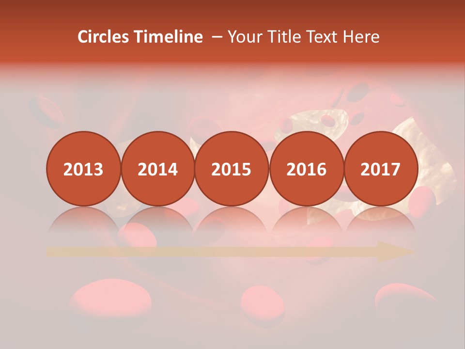 Oxygen Body Erythrocyte PowerPoint Template