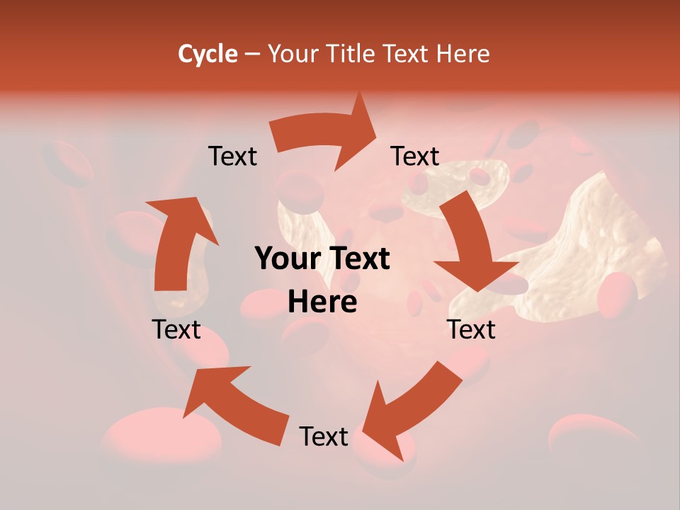 Oxygen Body Erythrocyte PowerPoint Template