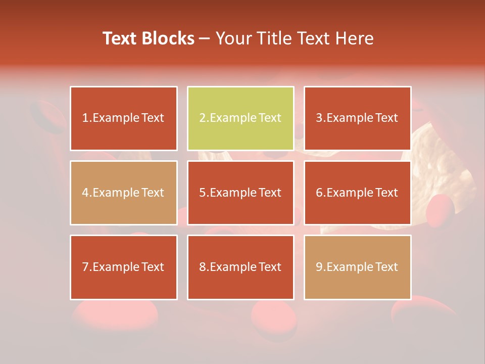 Oxygen Body Erythrocyte PowerPoint Template