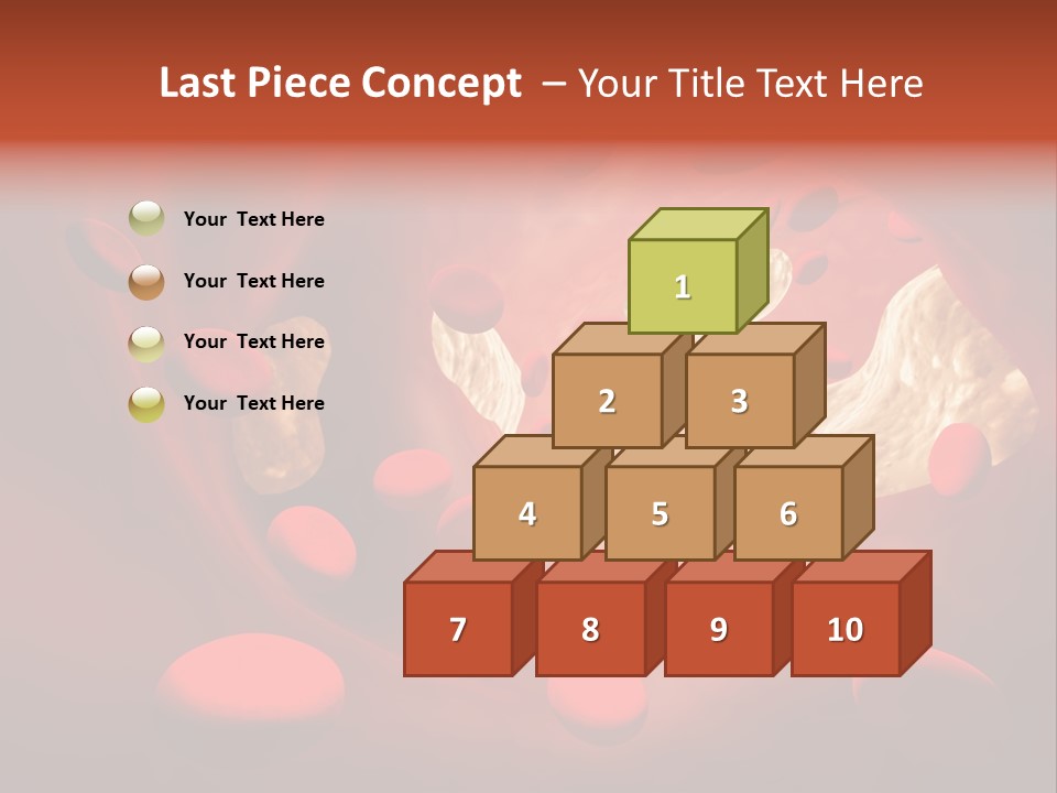 Oxygen Body Erythrocyte PowerPoint Template