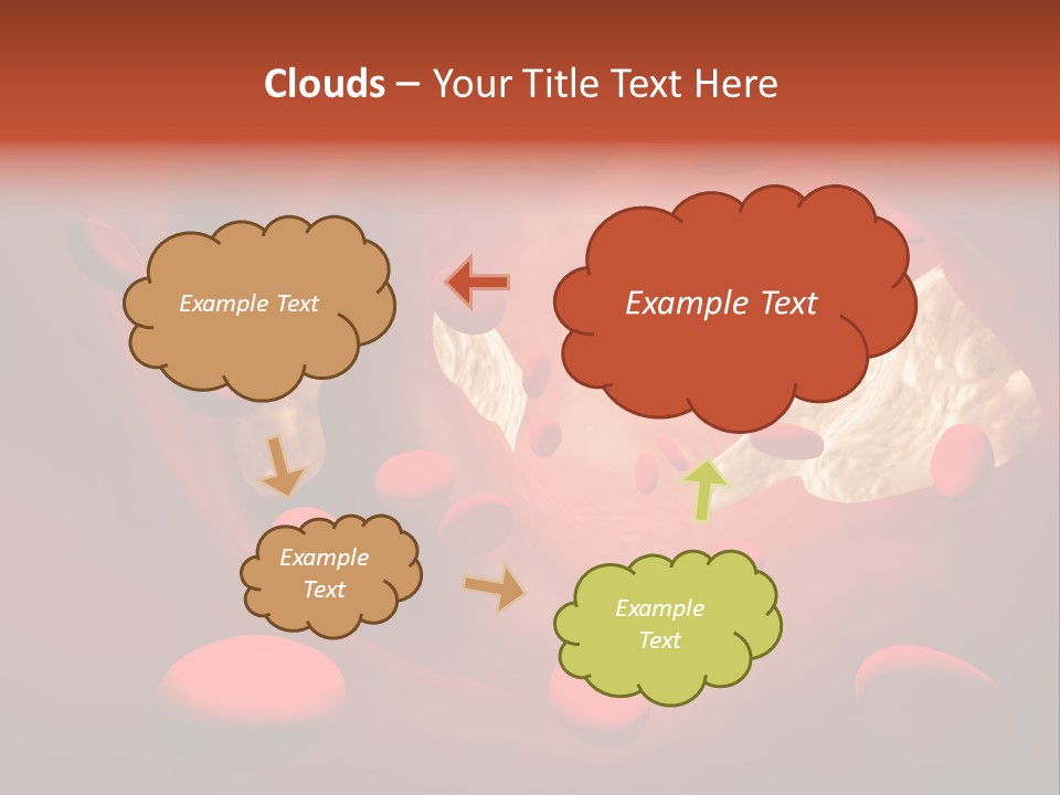 Oxygen Body Erythrocyte PowerPoint Template