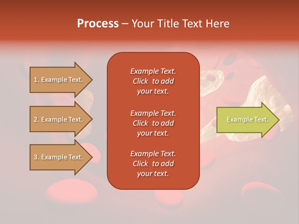 Oxygen Body Erythrocyte PowerPoint Template