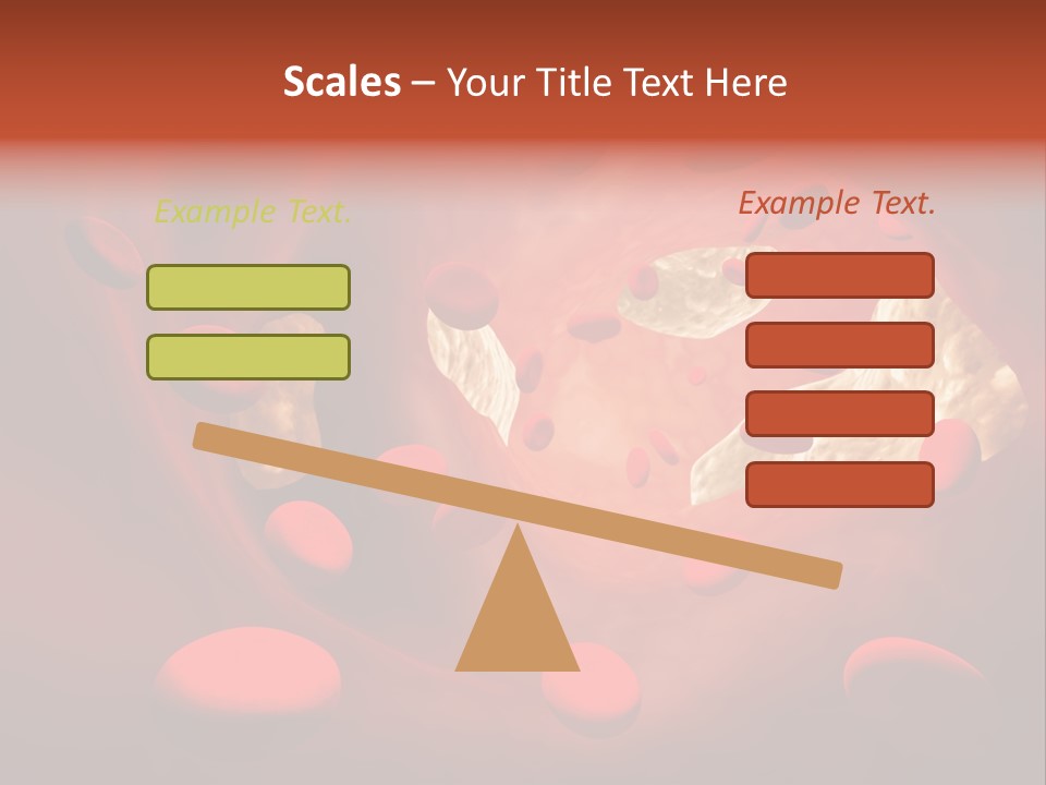 Oxygen Body Erythrocyte PowerPoint Template
