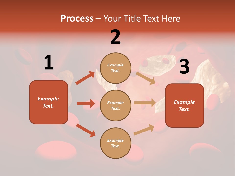 Oxygen Body Erythrocyte PowerPoint Template