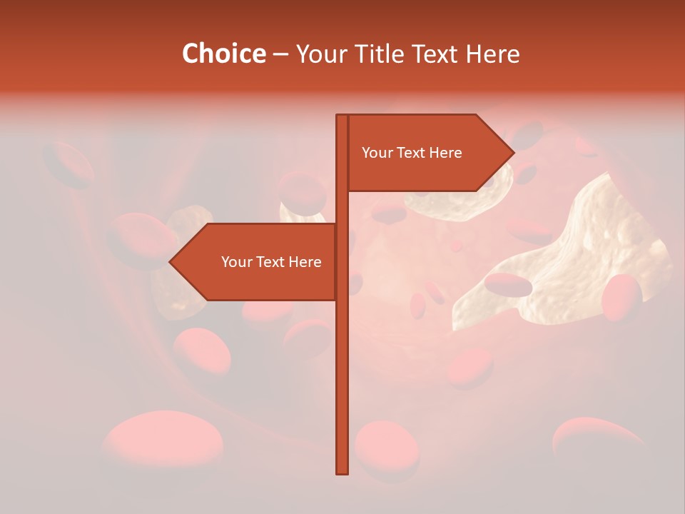 Oxygen Body Erythrocyte PowerPoint Template