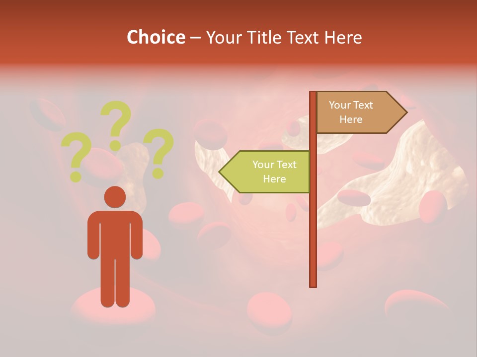 Oxygen Body Erythrocyte PowerPoint Template