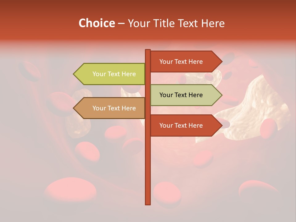 Oxygen Body Erythrocyte PowerPoint Template