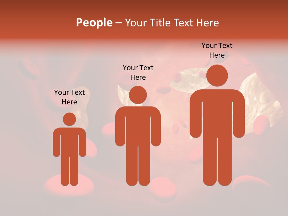 Oxygen Body Erythrocyte PowerPoint Template