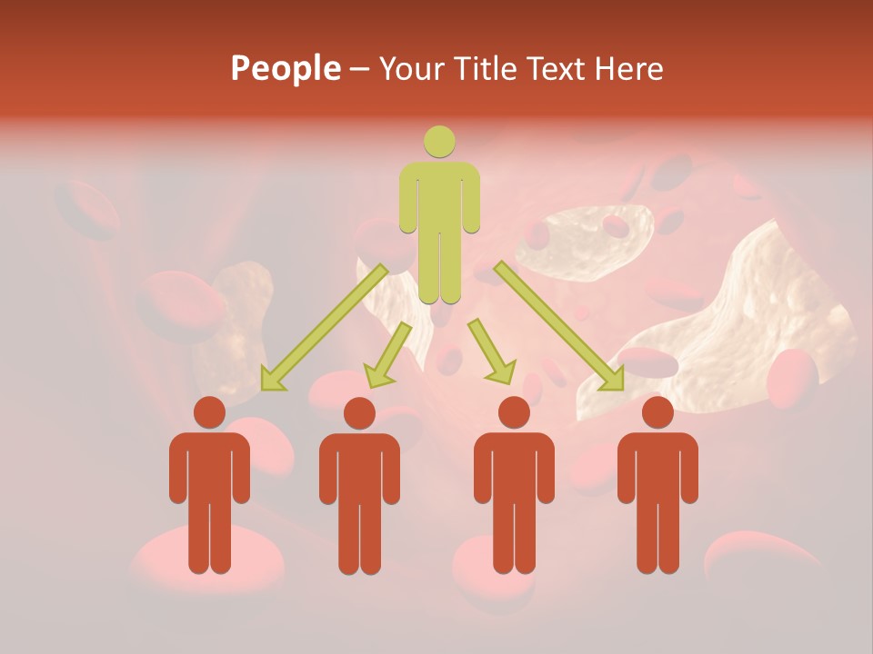 Oxygen Body Erythrocyte PowerPoint Template