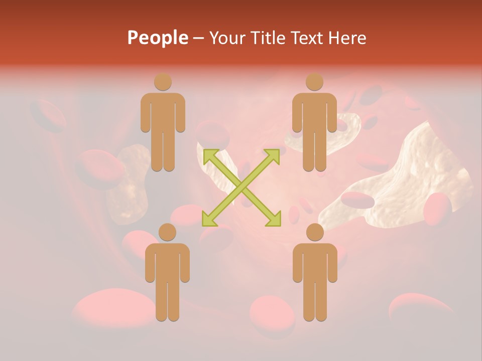 Oxygen Body Erythrocyte PowerPoint Template