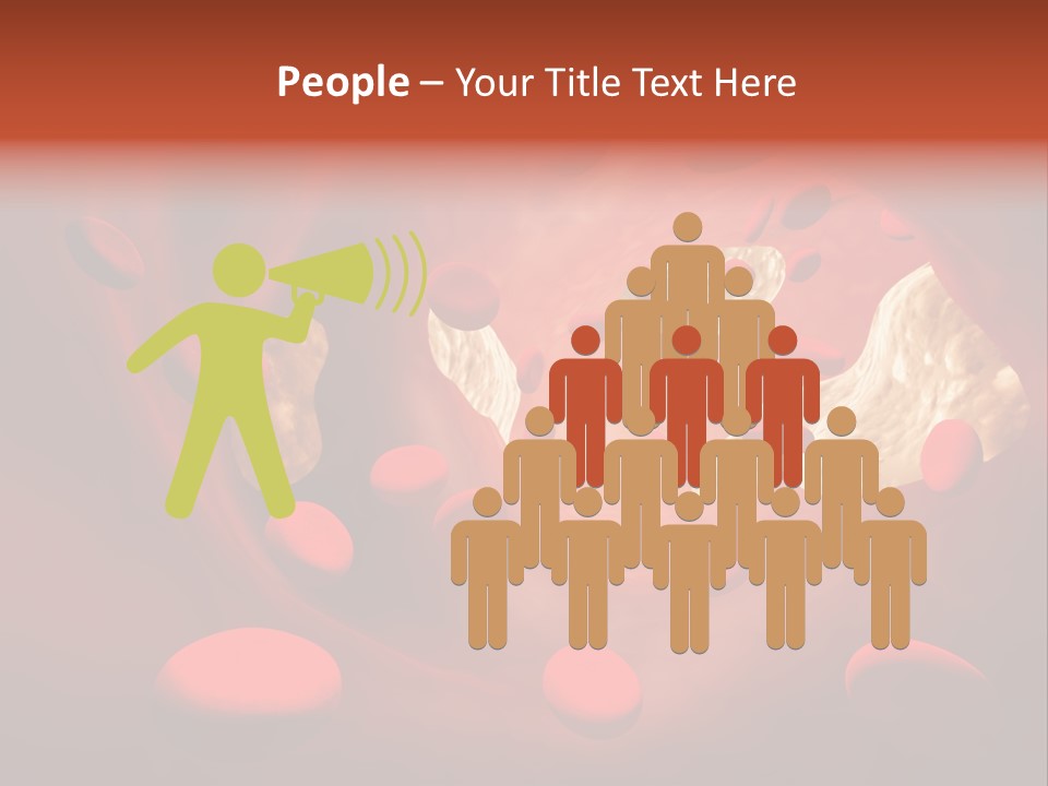 Oxygen Body Erythrocyte PowerPoint Template